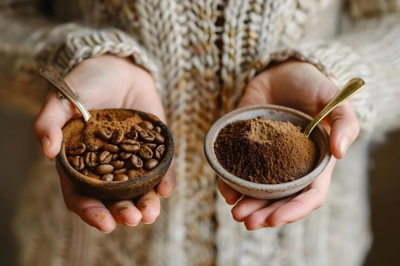 Clear Skin With Coffee Powder 3