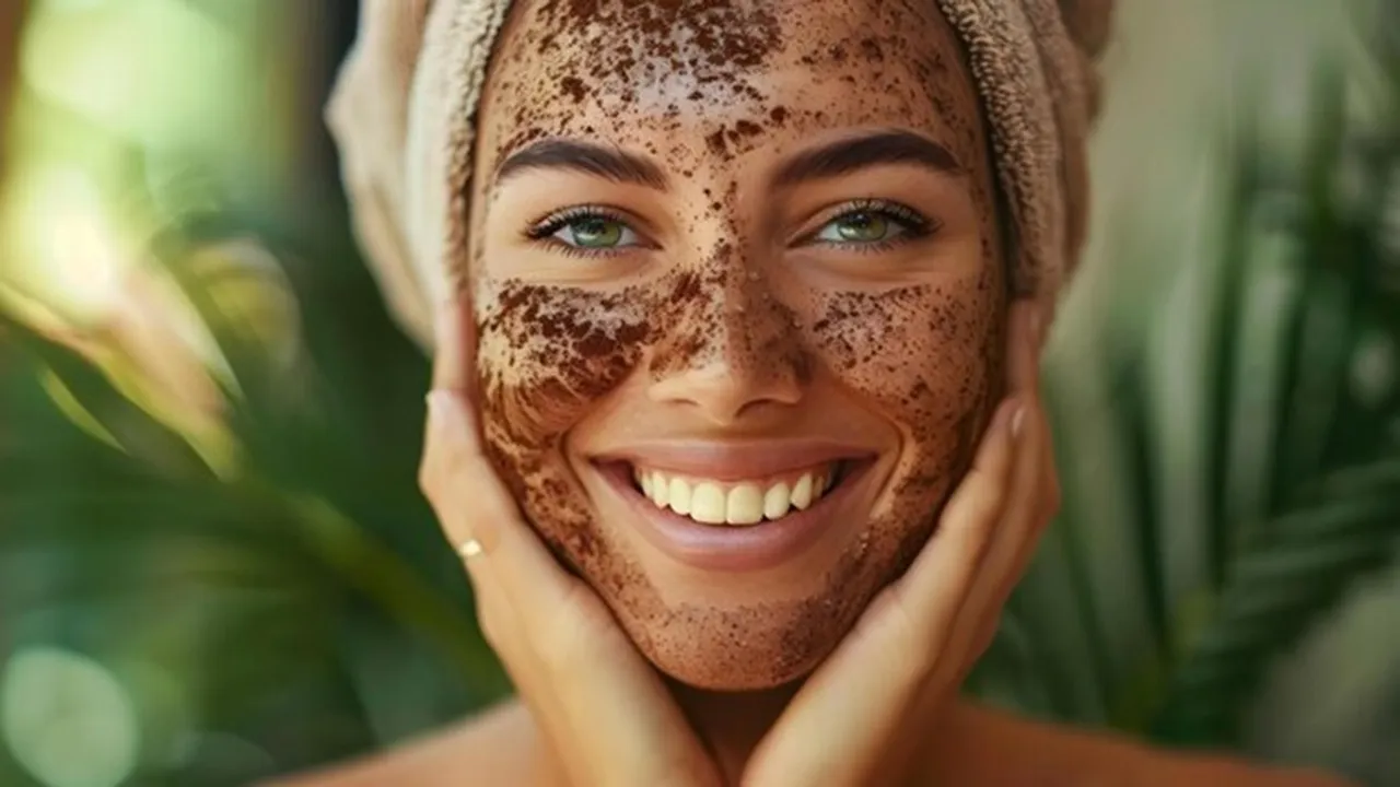 Clear Skin With Coffee Powder FI