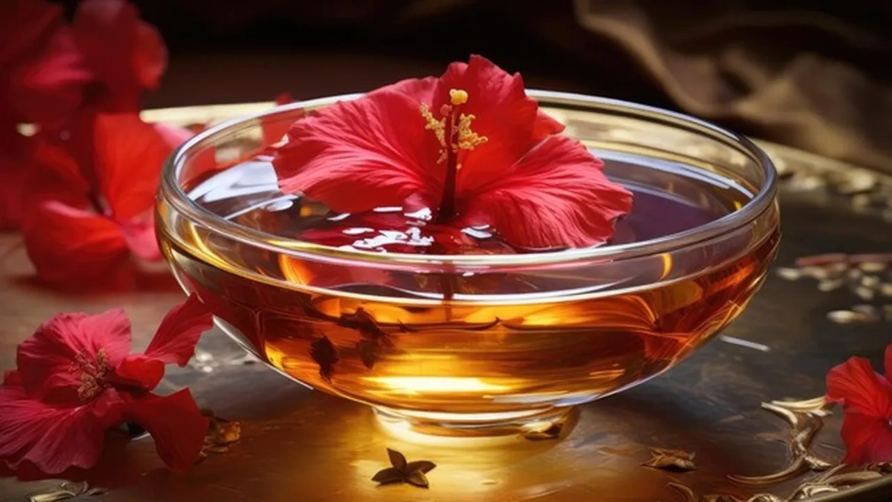 Hair Care Mask With Red Hibiscus FI