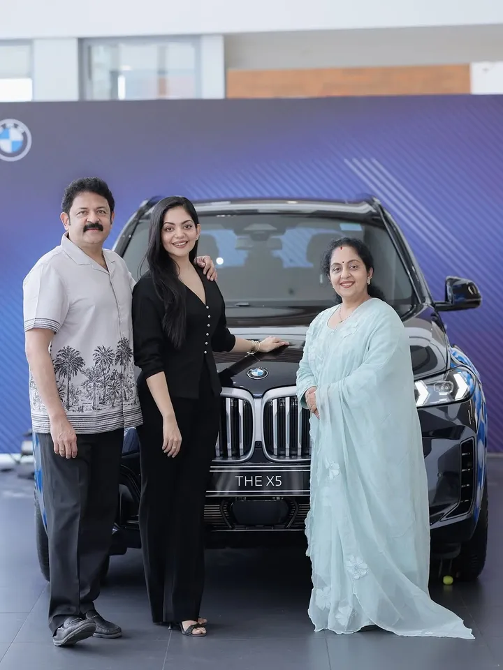 Ahaana Krishna BMW x5 2