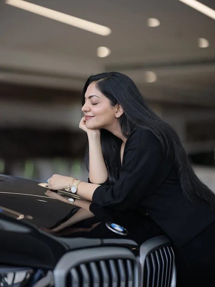 Ahaana Krishna BMW x5 3