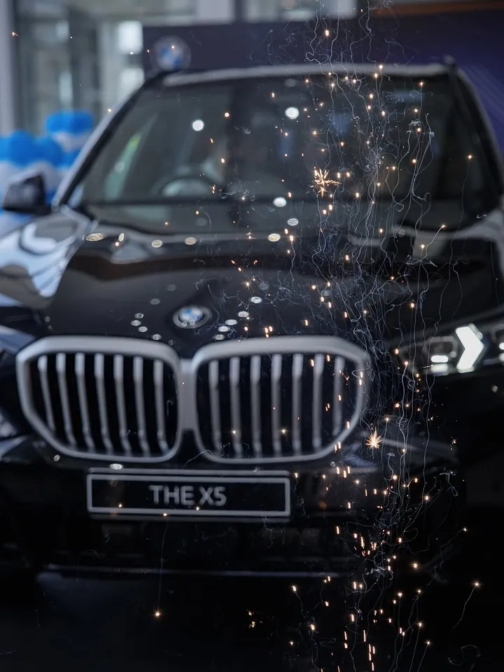 Ahaana Krishna BMW x5 8
