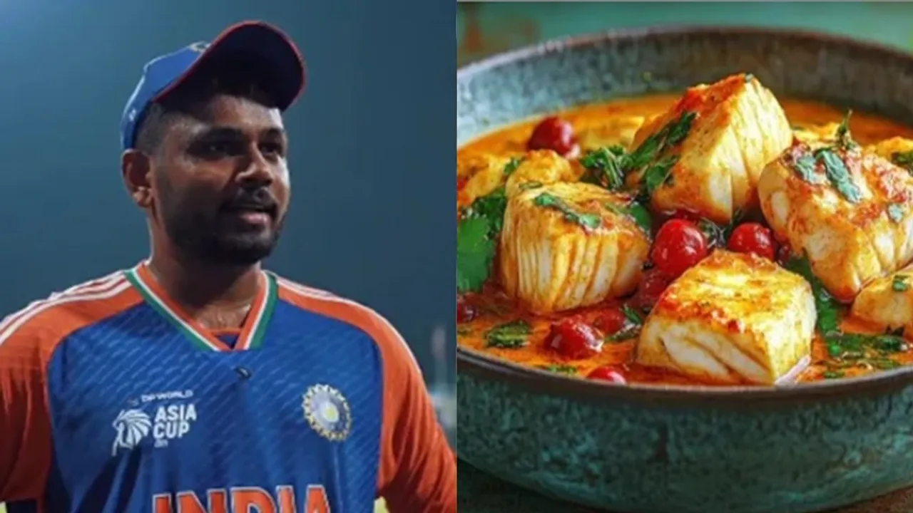 Sanju Samson and Fish Curry