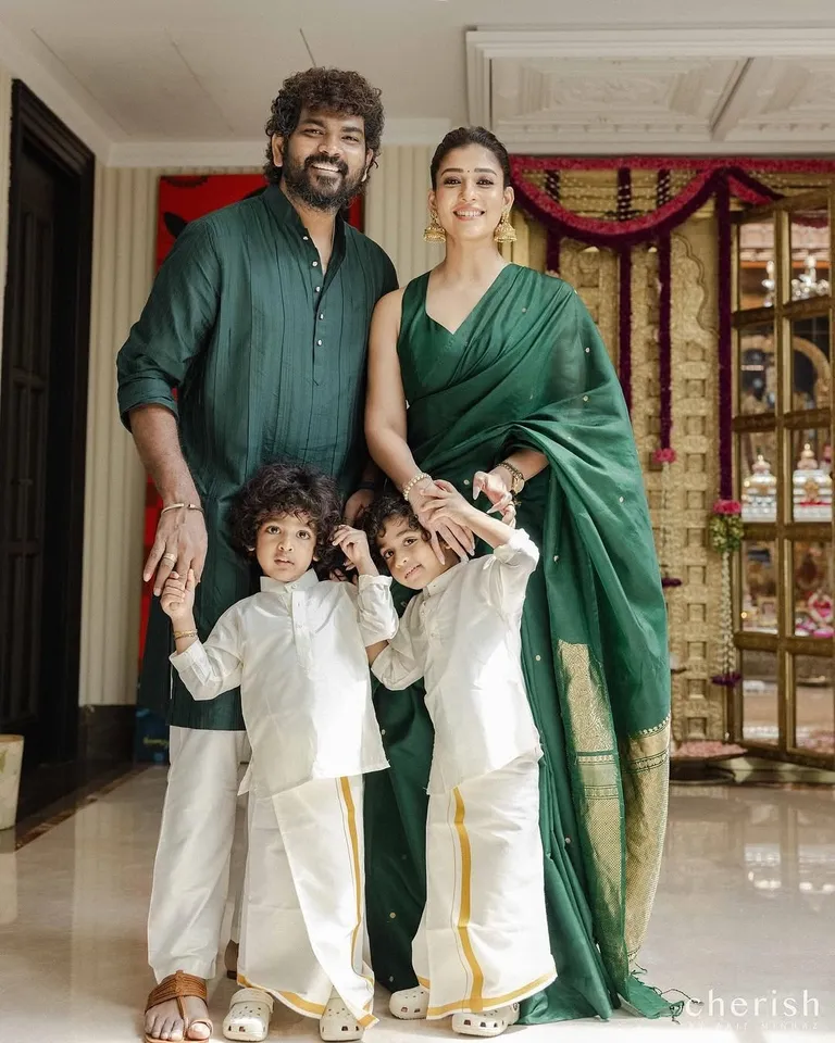 Nayanthara Vignesh Sivan Deepavali pics 1