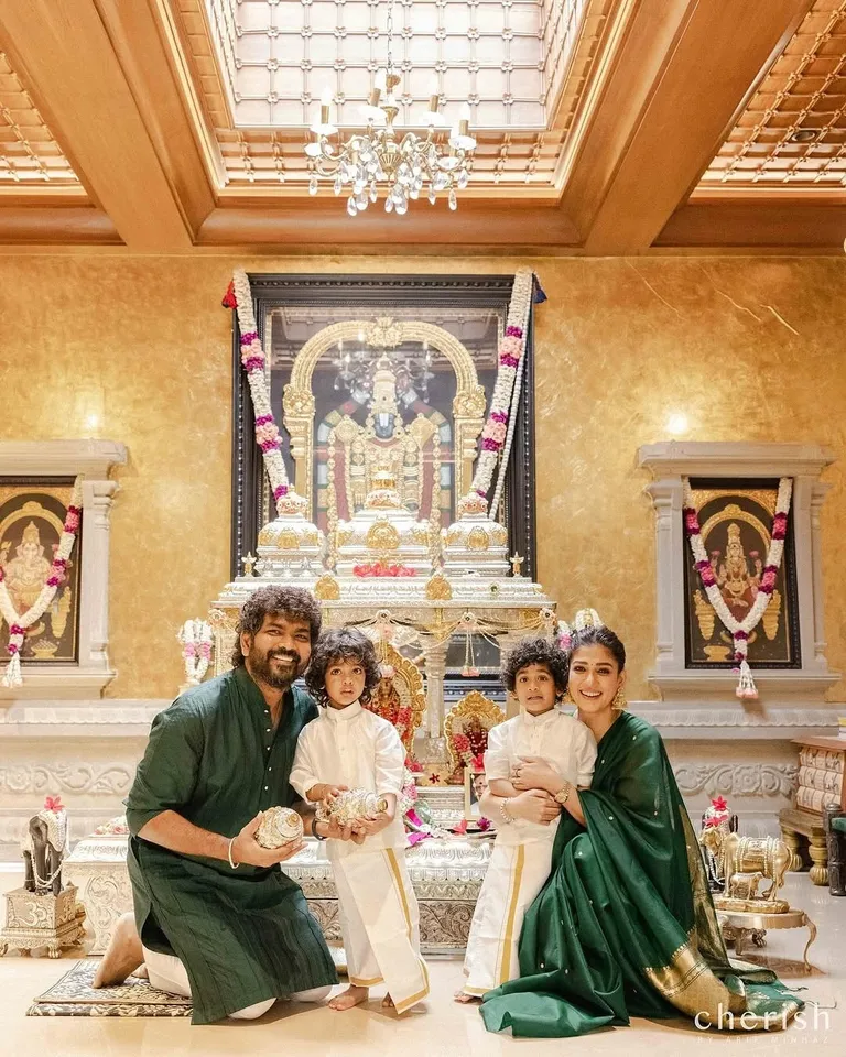 Nayanthara Vignesh Sivan Deepavali pics