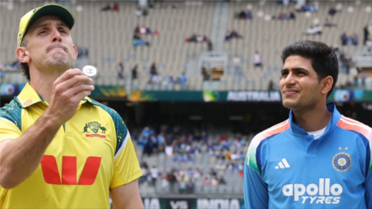 Shubman Gill and Mitchell Marsh