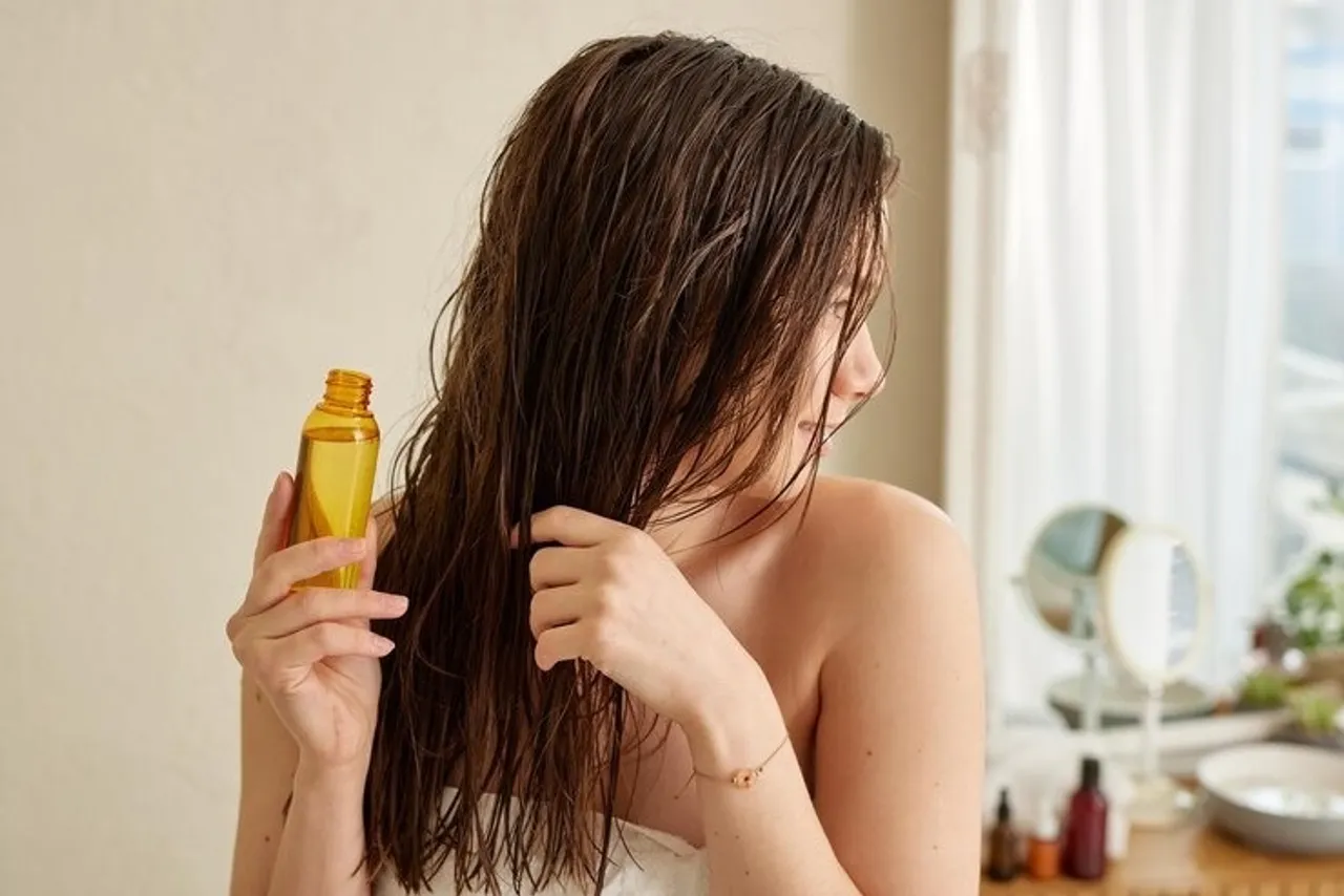 Silky Hair With Homemade Oil