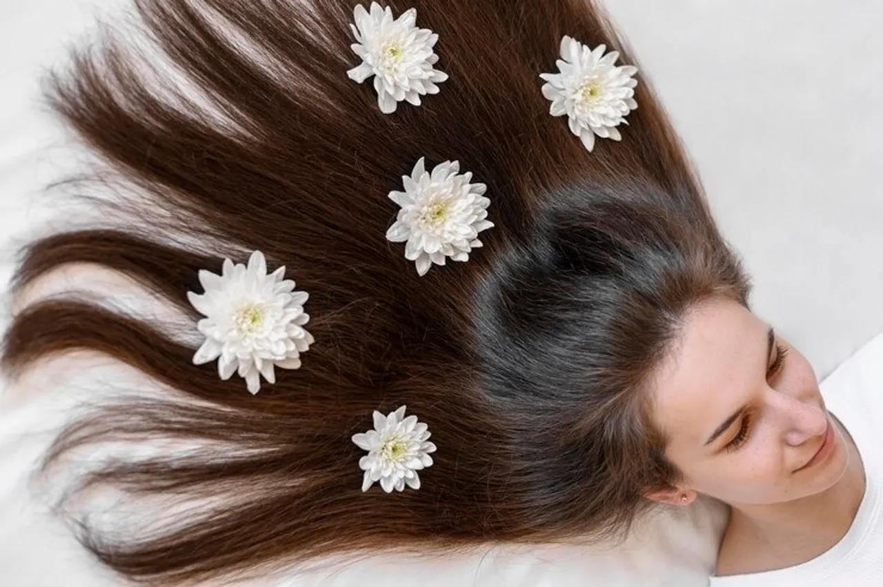 Silky Hair With Homemade Oil 4