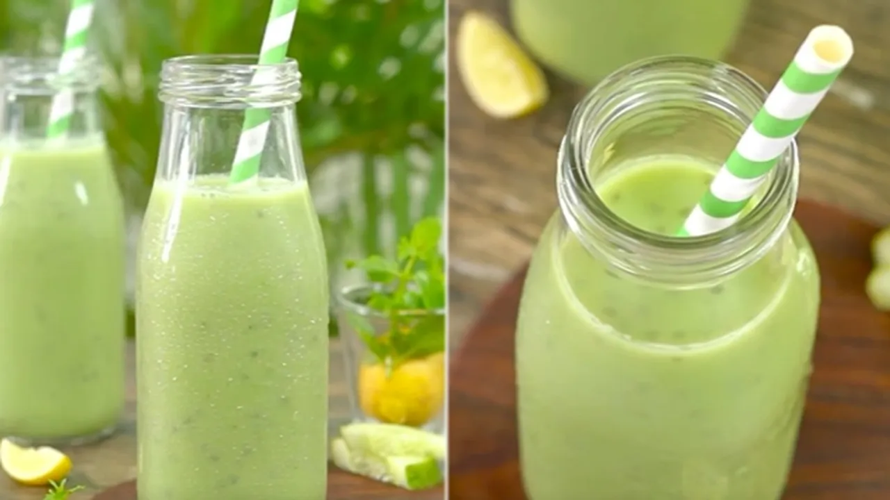 Cucumber Coconut Drink Recipe FI