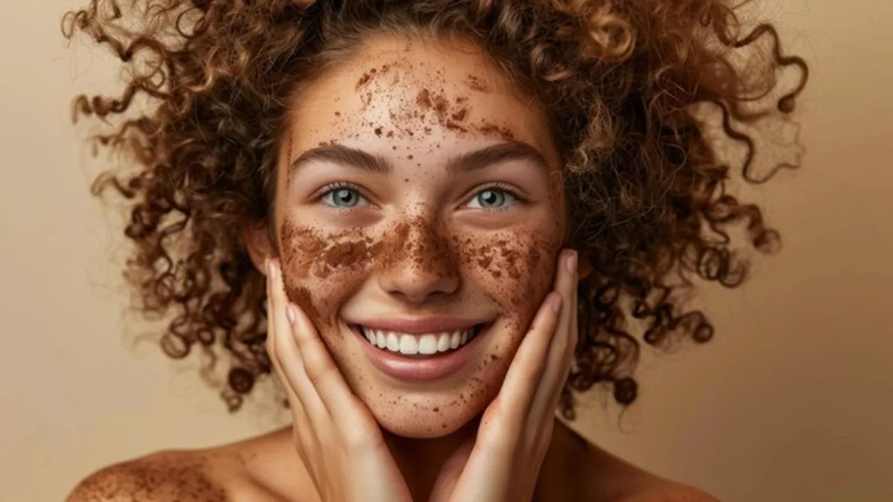 Clear Skin With Coffee Powder FI