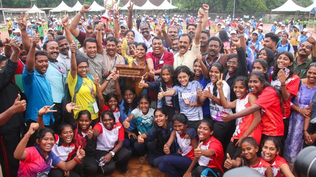School Sports Meet Trivandrum Champions