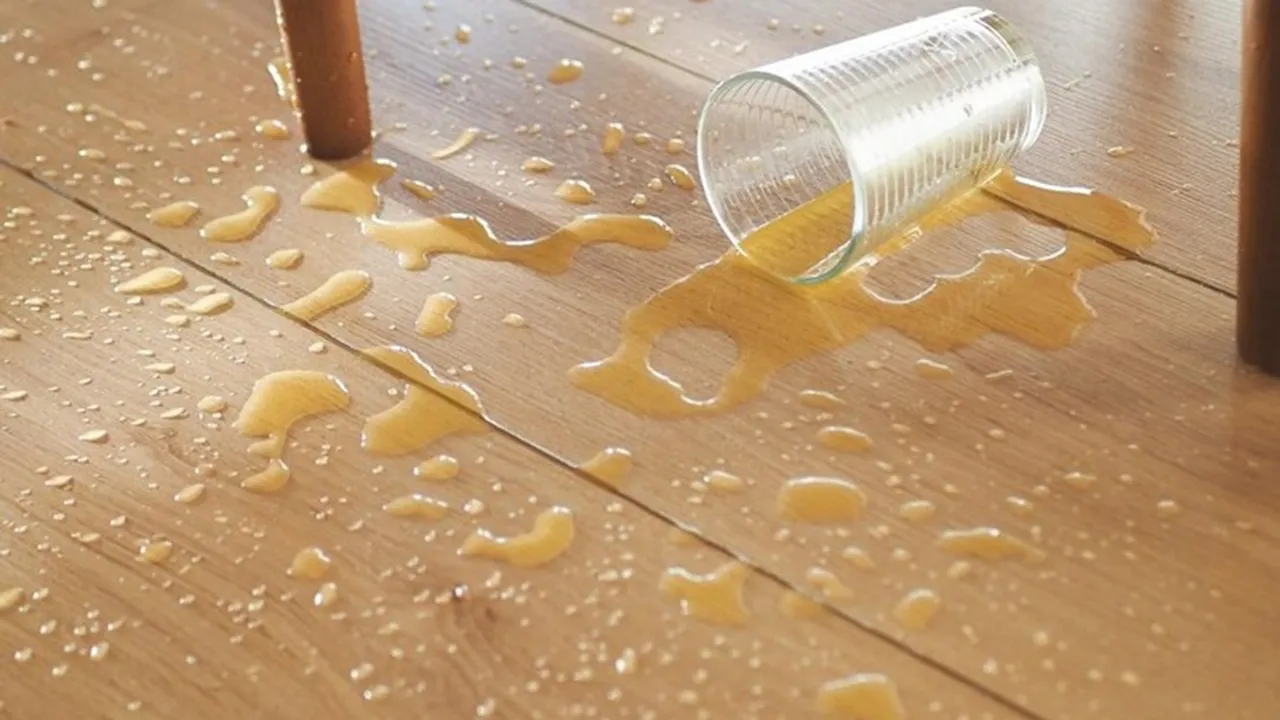 Oil Spilled In Kitchen FI