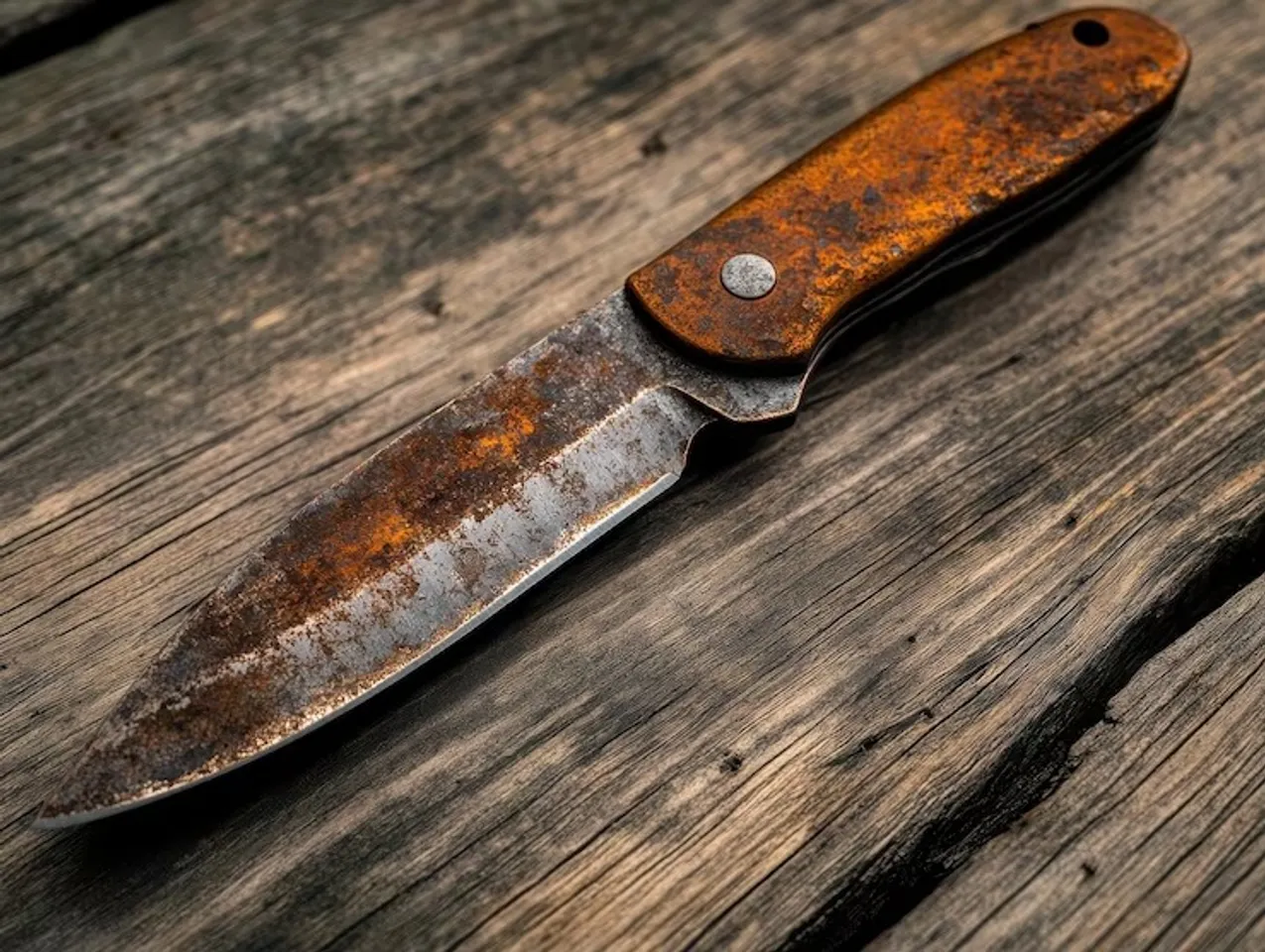 Remove Rust From Knife 1