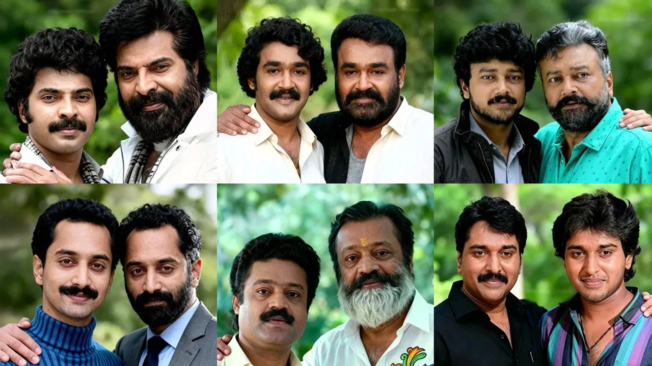 malayalam actors then and now