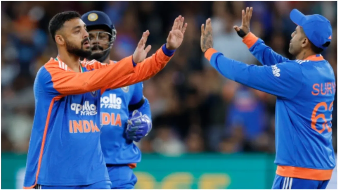 Sanju Samson Suryakumar Yadav and Varun Chakravarthy