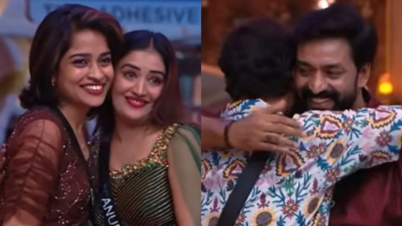 Bigg Boss Malayalam Season 7 Anumol Adhila Aneesh and Shanavas