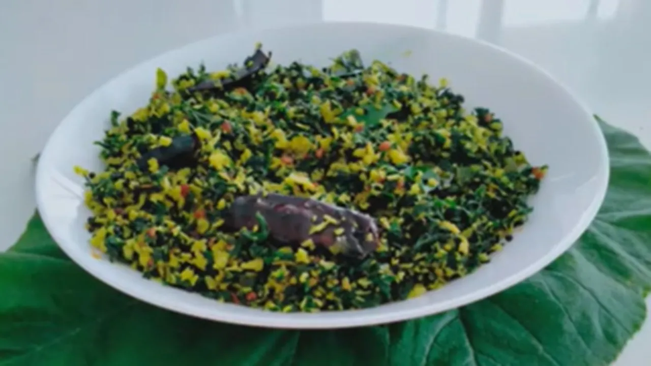 Pumpkin Leaves Thoran FI