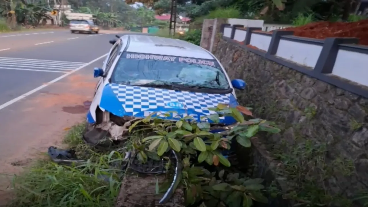 Police Vehicle Accident