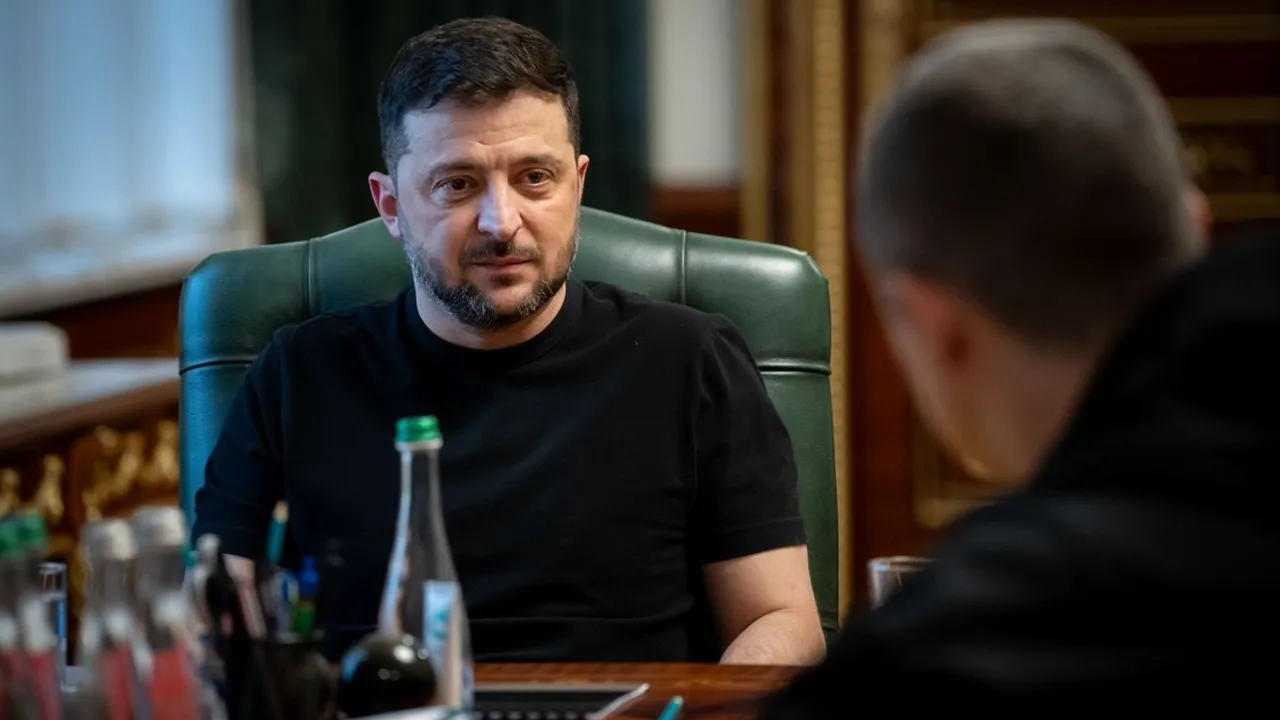 Ukrainian President Volodymyr Zelenskyy
