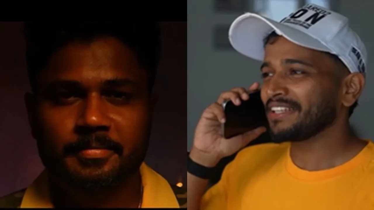 Sanju Samson and Basil Joseph