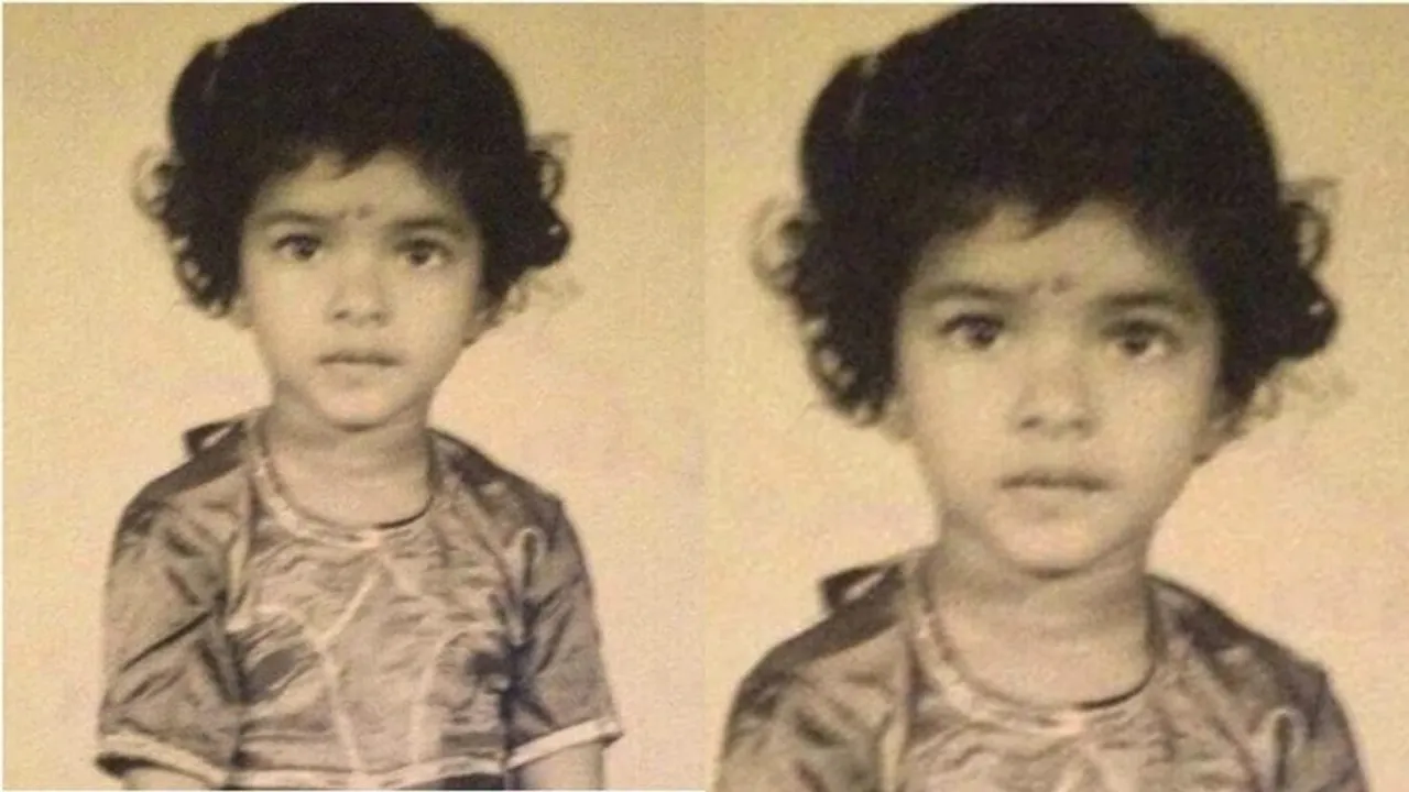 Priyanka Chopra Childhood Photo