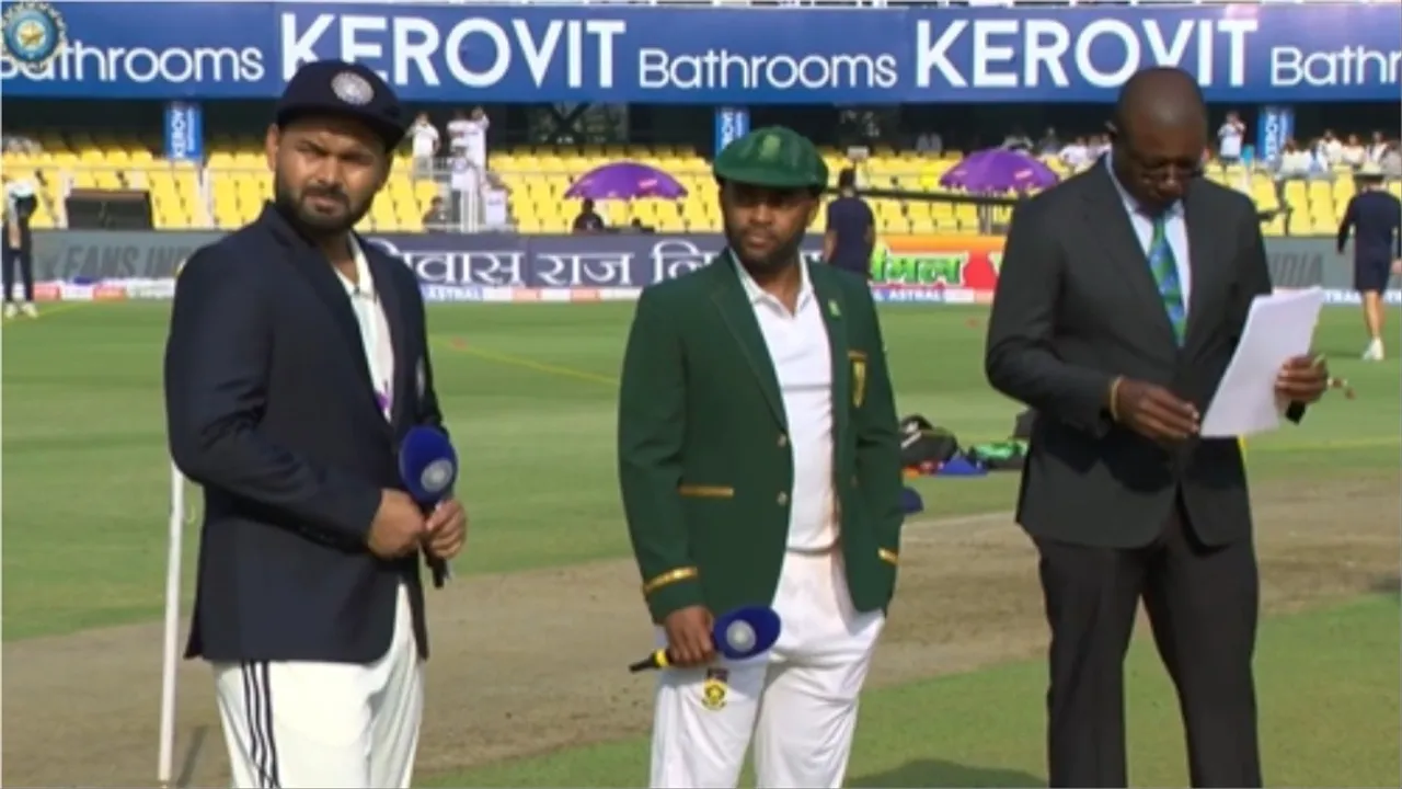 Rishabh Pant and Bavuma Test