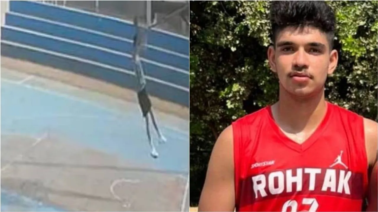 basketball player accident