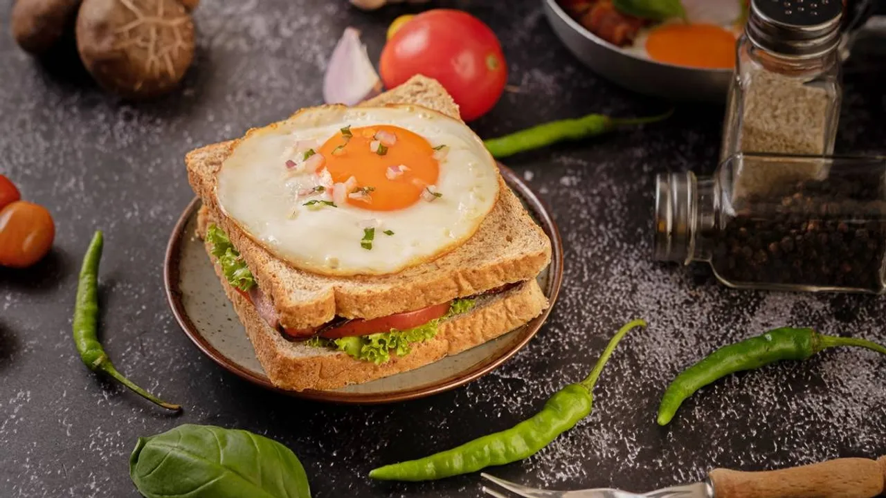 bread omelette, health