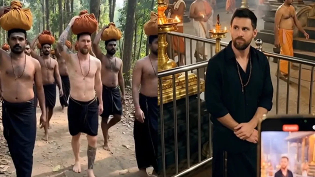 Lionel Messi AI Video Sabarimala