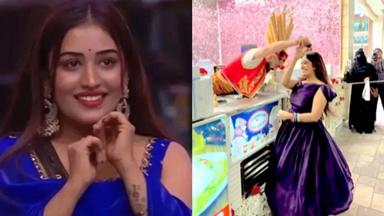 Anumol Turkish Ice cream video