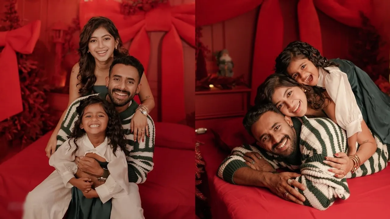 Arjun Ashokan and family fi