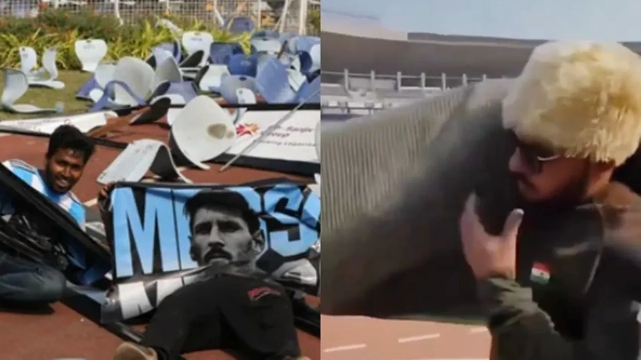 Lionel Messi Saltlake Stadium