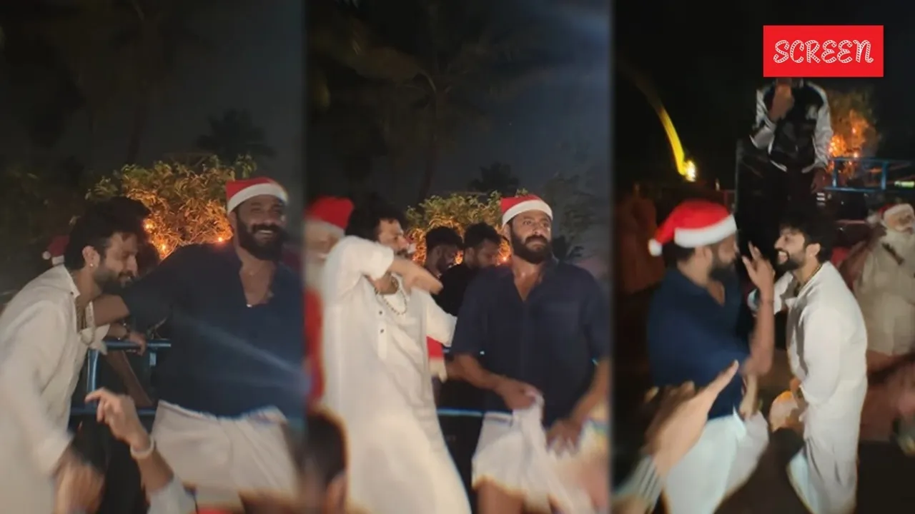 Neeraj Madhav Pepe Christmas dance video