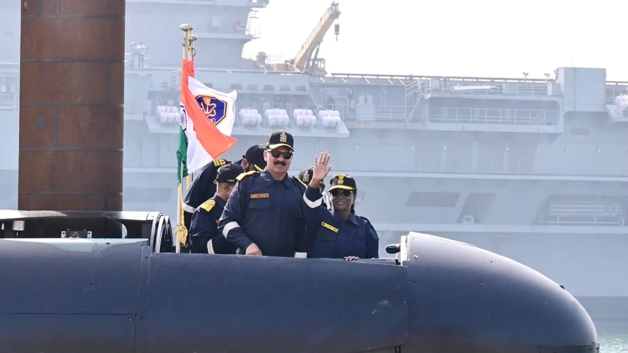 Droupadi Murmu submarine