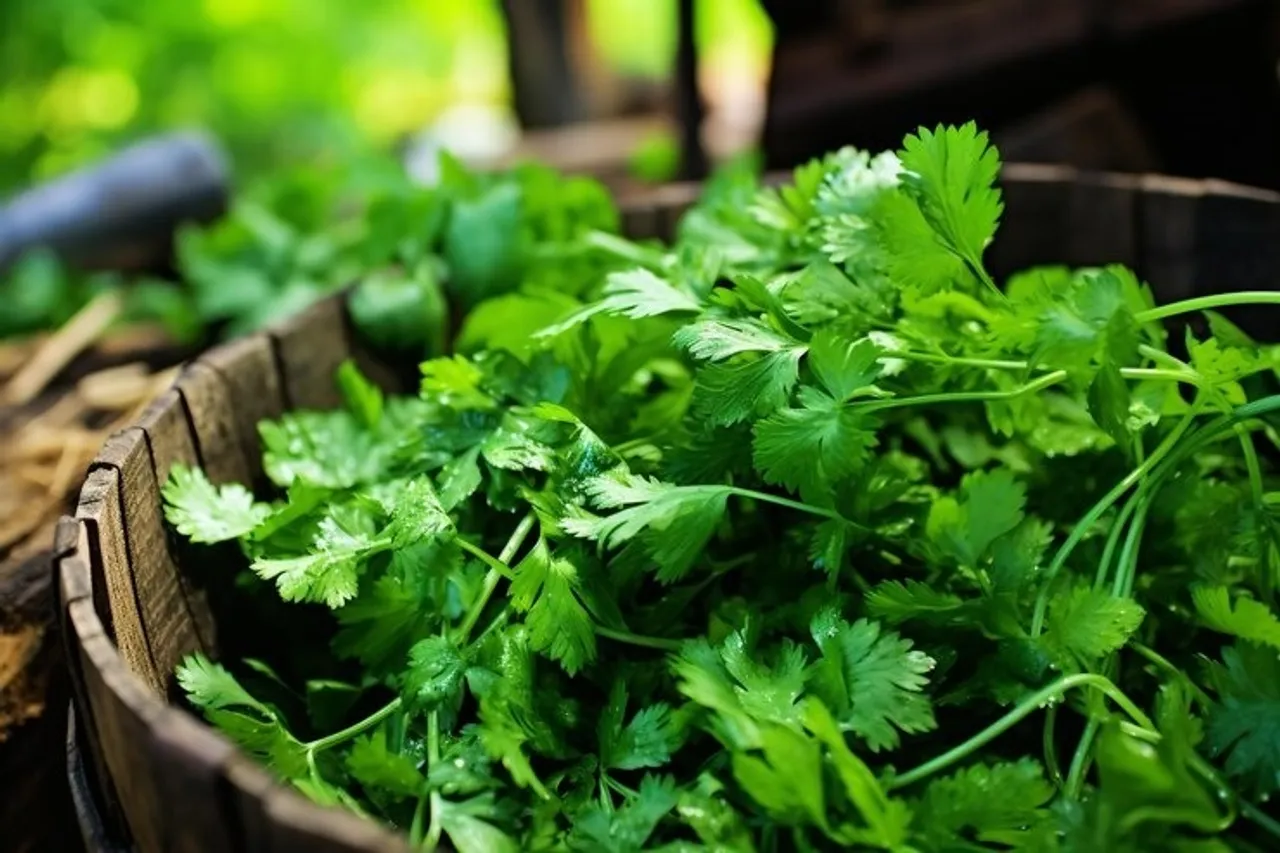 Coriander Plant 6