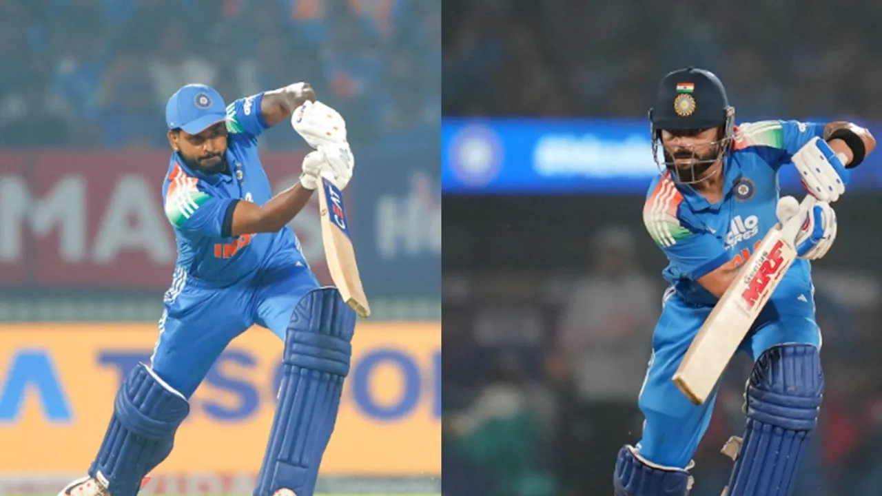 Virat Kohli and Shreyas Iyer