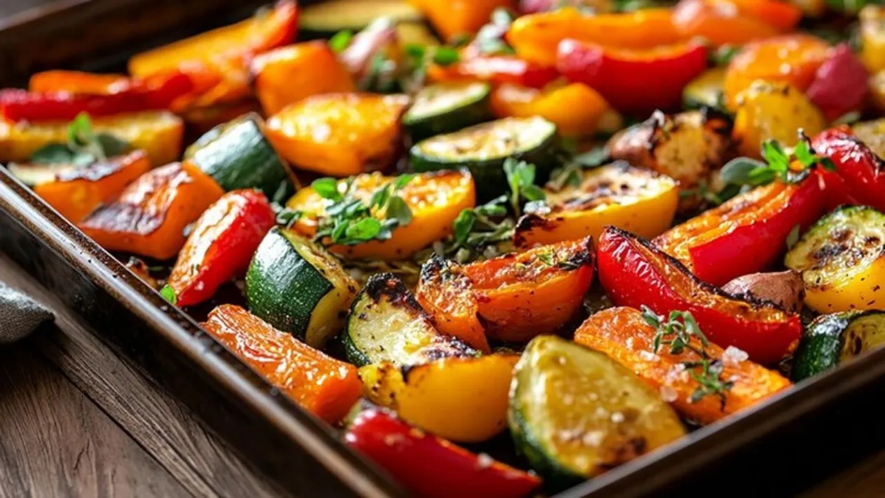 Healthy Baked Vegetables FI