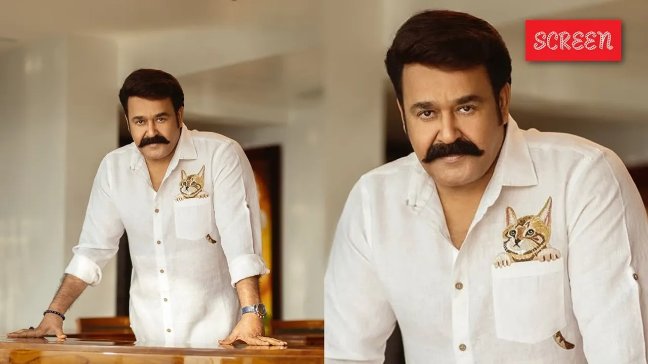 Mohanlal Viral Cat Shirt