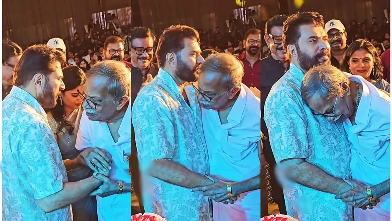 Mammootty at MT Vasudevan Nair Birthday celebration