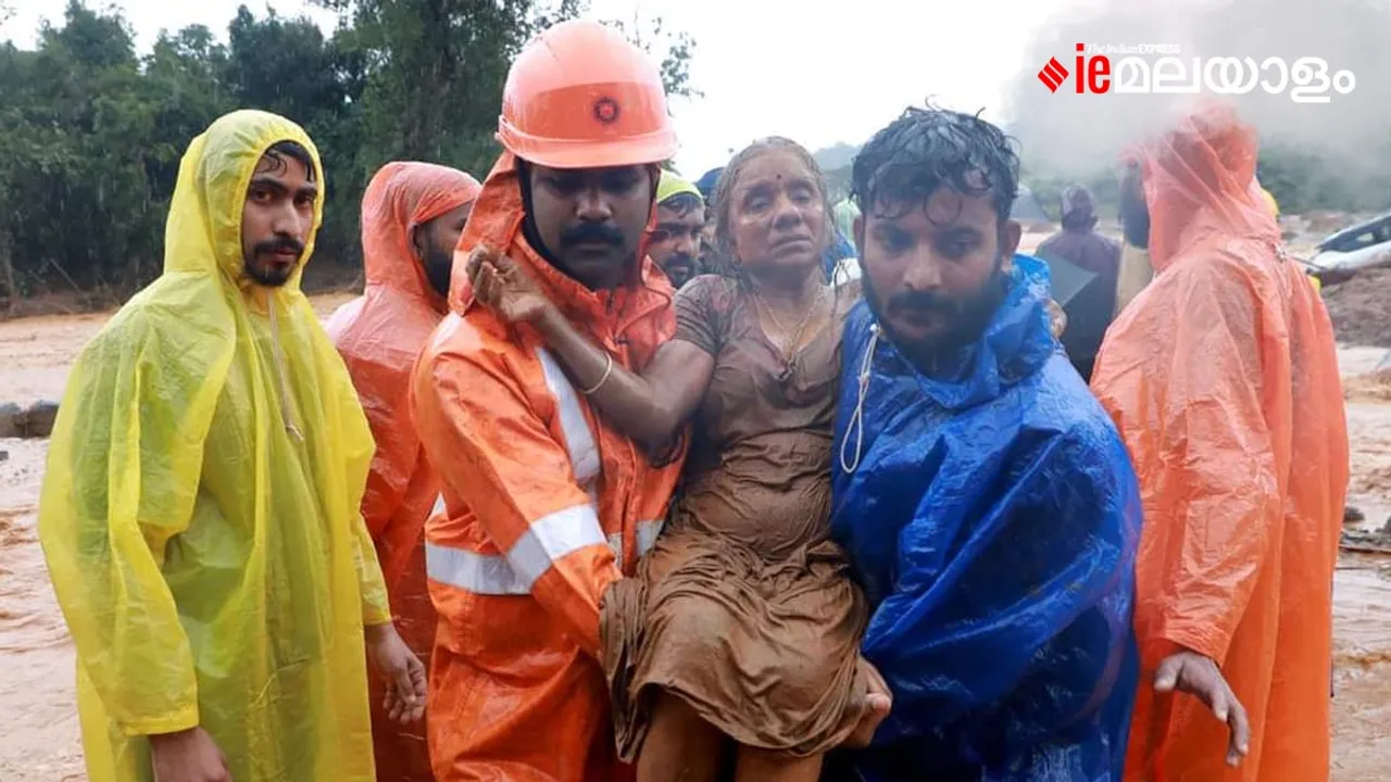 Wayanad Landslide Rescue 