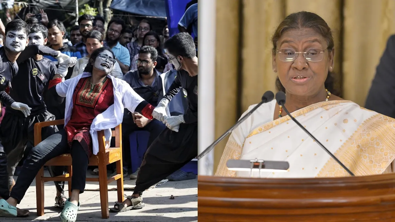 Droupadi Murmu, Kolkata rape-murder case