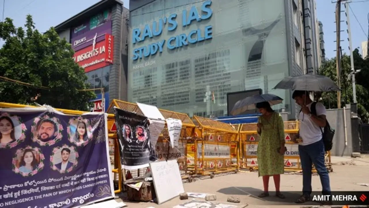 Delhi UPSC coaching centre incident