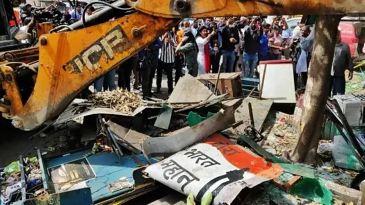 demolition, bulldozer justice’