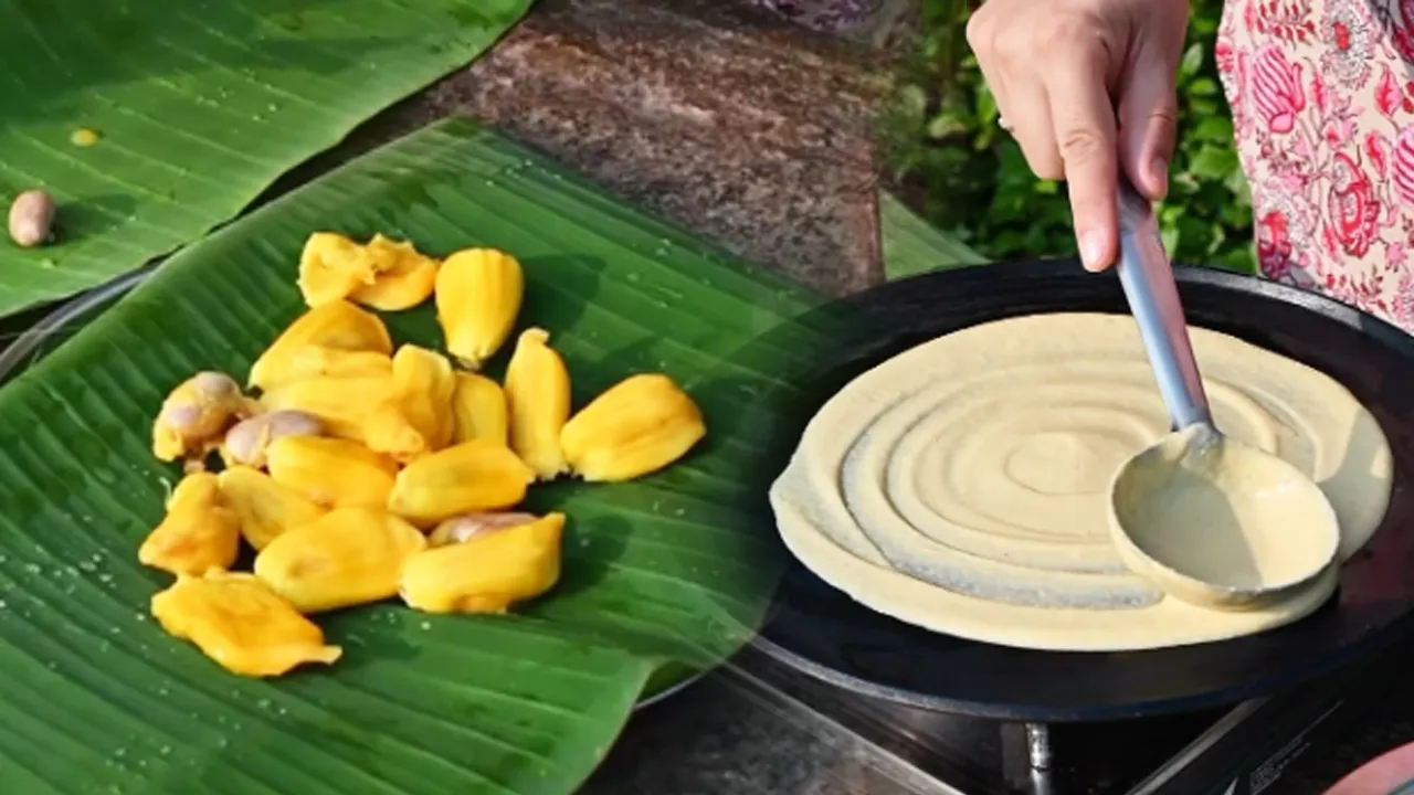 Jackfruit Sweet Dosa | Recipe 