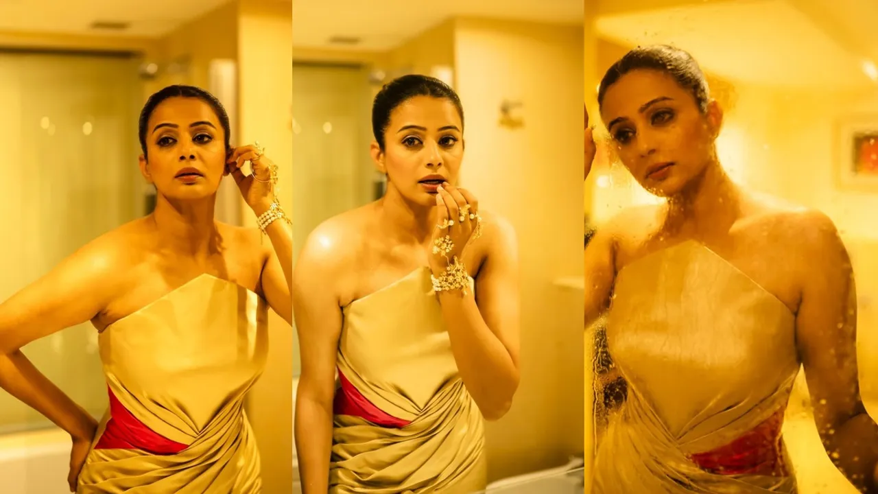 Priyamani Filmfare Outfit