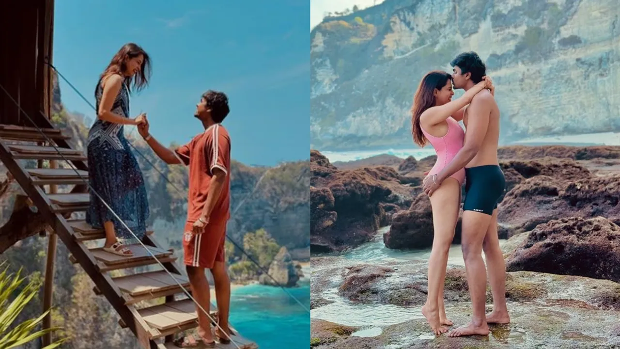Diya Krishna, Aswin Baali Trip Photos