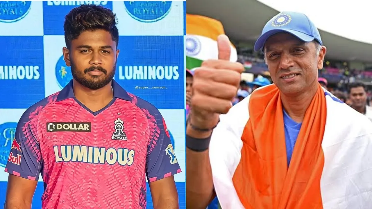 Sanju Samson, Rahul Dravid, RR