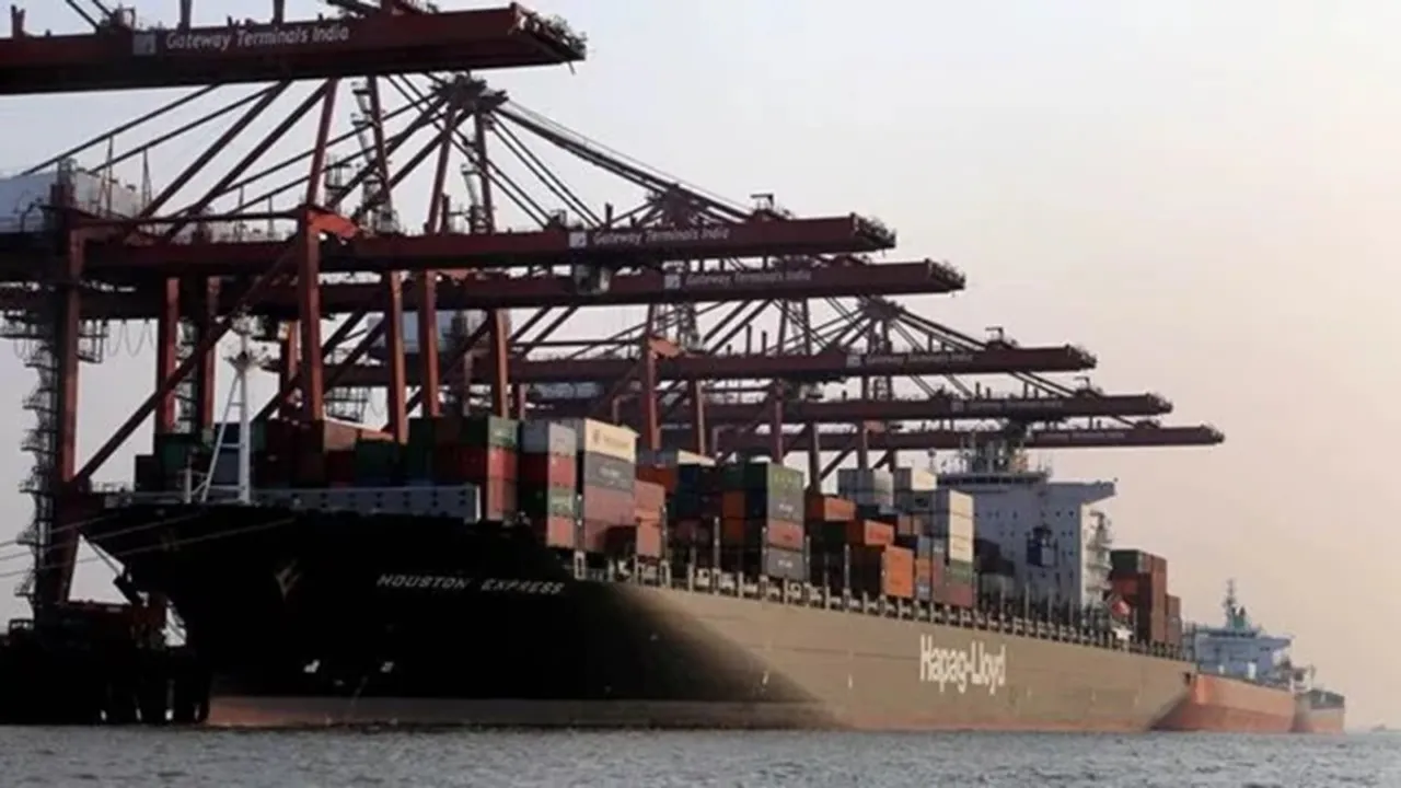 exports, imports, ship, ports