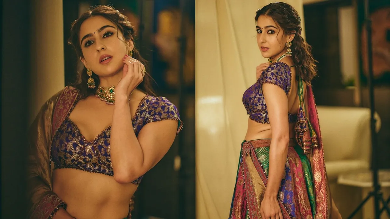 Sara Ali Khan Brocade Lehenga
