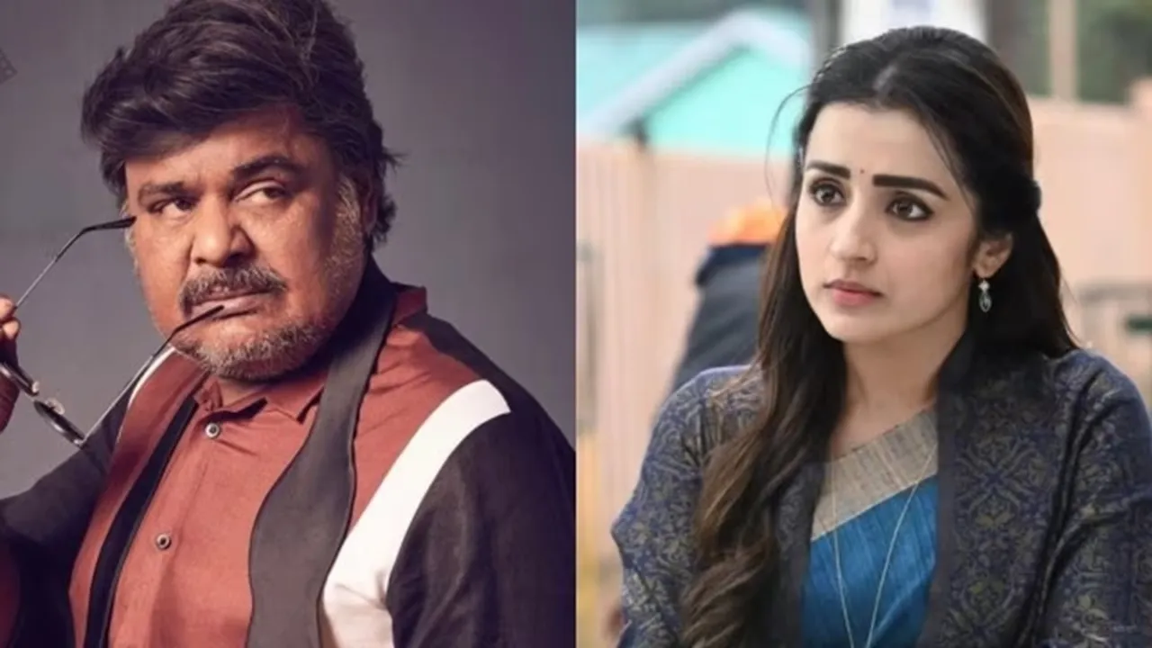 Trisha and Mansoor Ali Khan